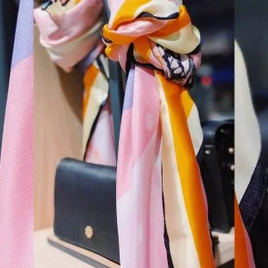 bag and scarf