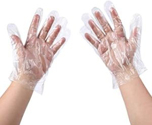 دستکش پلاستیکی یکبار مصرف