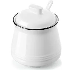 شکرپاش با درب تنظیم شونده چگونه به سهولت پاشیدن شکر کمک میکند؟ 5 شکرپاش سرامیکی