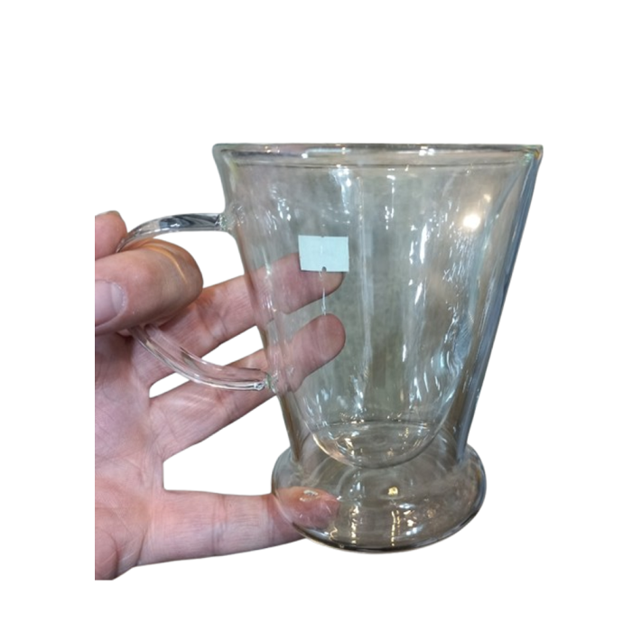 ماگ پیرکس دوجداره طرح شلغمی - تصویر 1