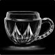 فنجان کریستال مدل کاراکاس