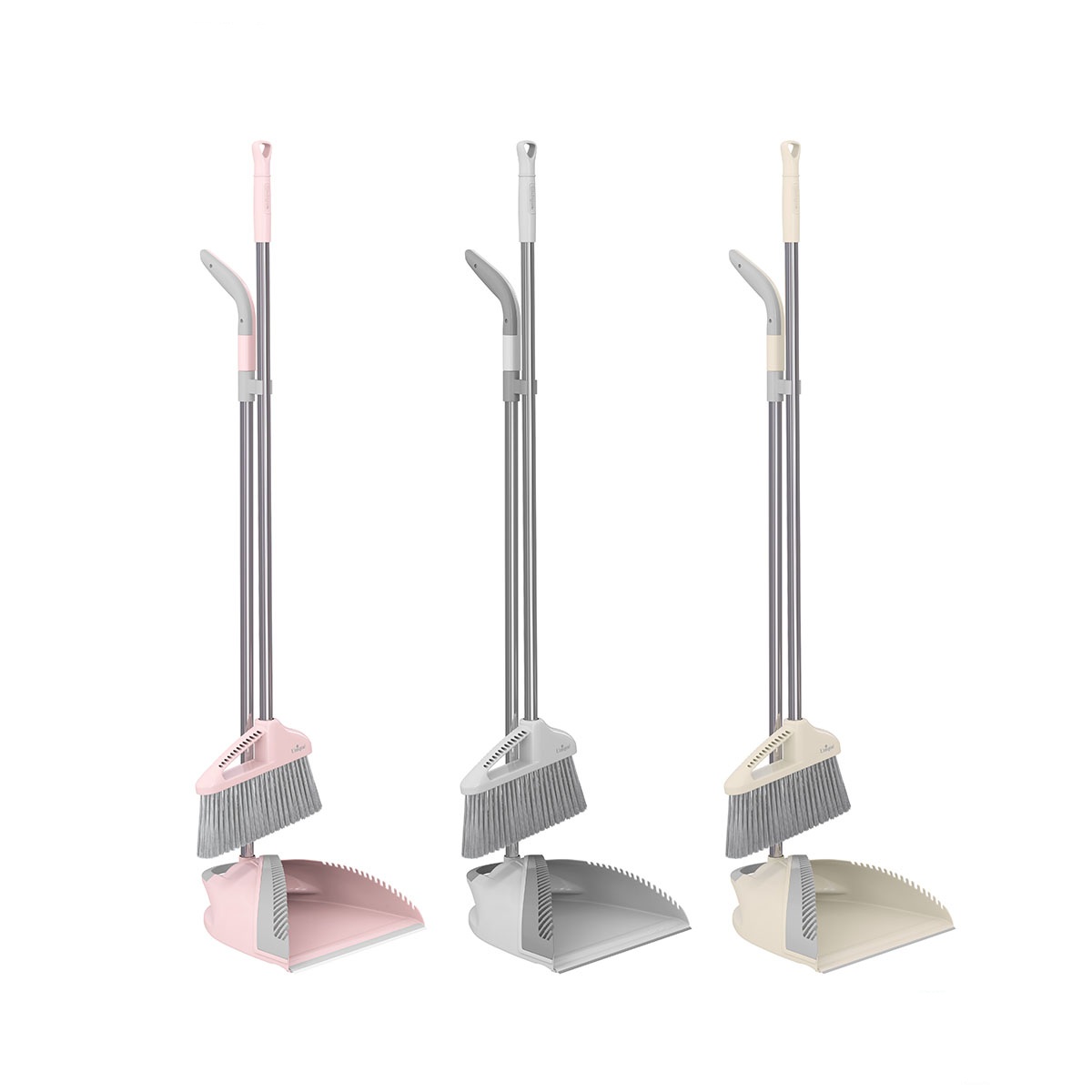 0026195_-un-2502 جارو خاک انداز دسته بلند یونیک طوسی - تصویر 1