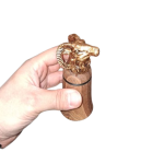 شات چوبی با سر بز کوهی