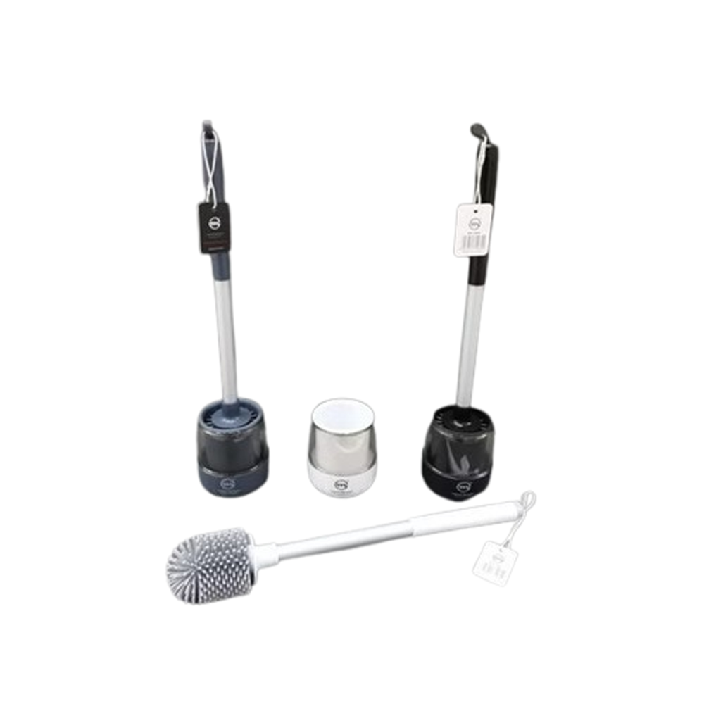 2069-ws فرچه توالت سیلیکونی گرد 2069 - تصویر 1